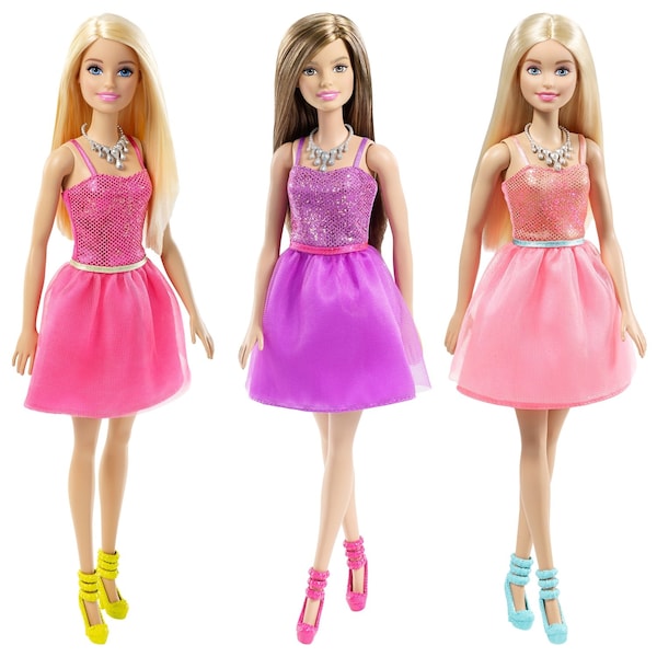 Glitz Doll Plastic Assorted 1 Pc